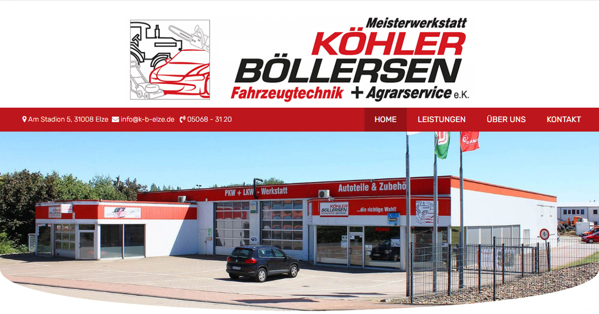 Köhler - Böllersen Fahrzeugtechnik + Agrarservice e.K.